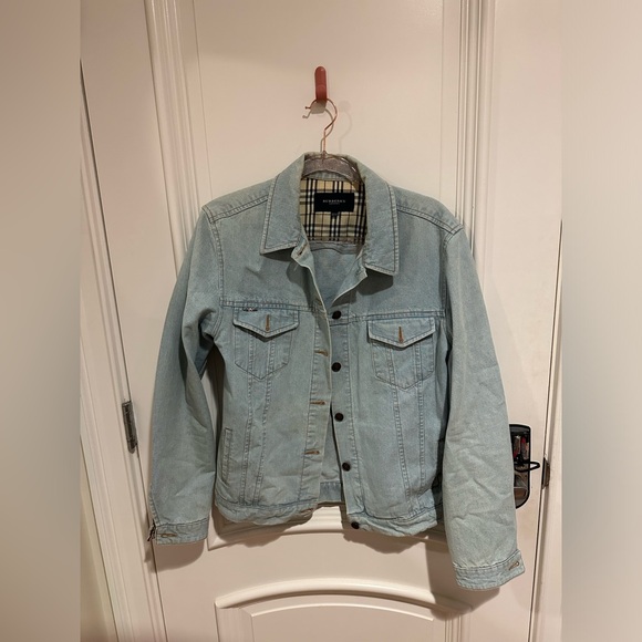 Burberry Jackets & Blazers - Burberry Women's Lightwash Denim Jacket